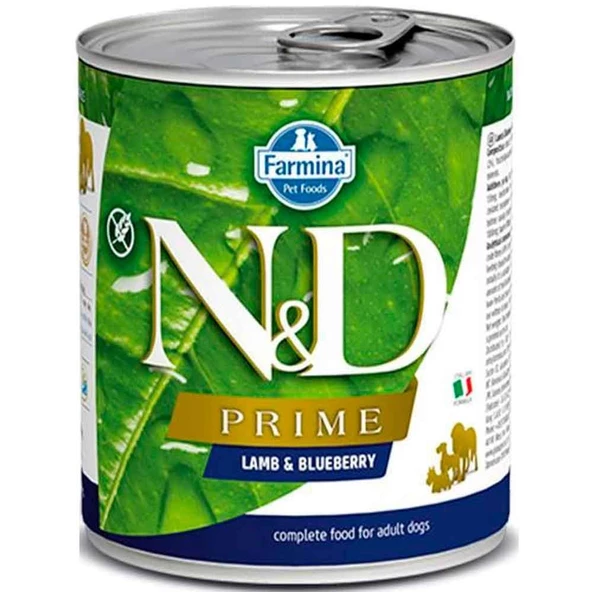 N&D Prime Kuzulu Yaban Mersini Köpek Konserve Maması 285 Gr ürün görseli 1