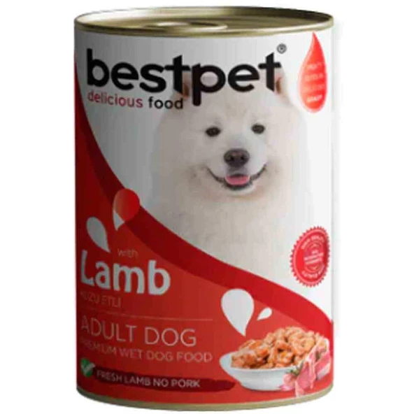 BestPet Kuzulu Köpek Konservesi 400gr ürün görseli 1