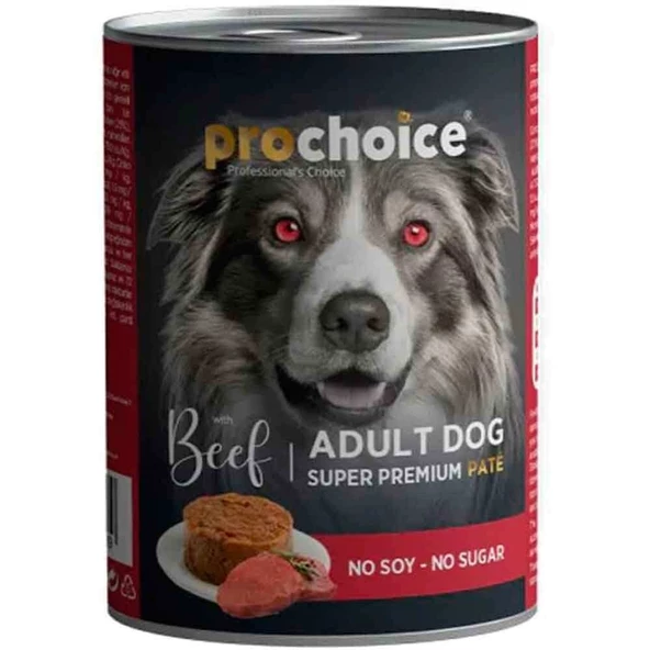 Pro Choice Sığır Etli Ezme Köpek Konservesi 400 Gr ürün görseli 1