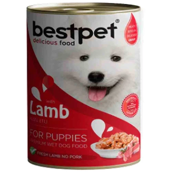 BestPet Kuzu Etli Yavru Köpek Konservesi 400gr ürün görseli 1