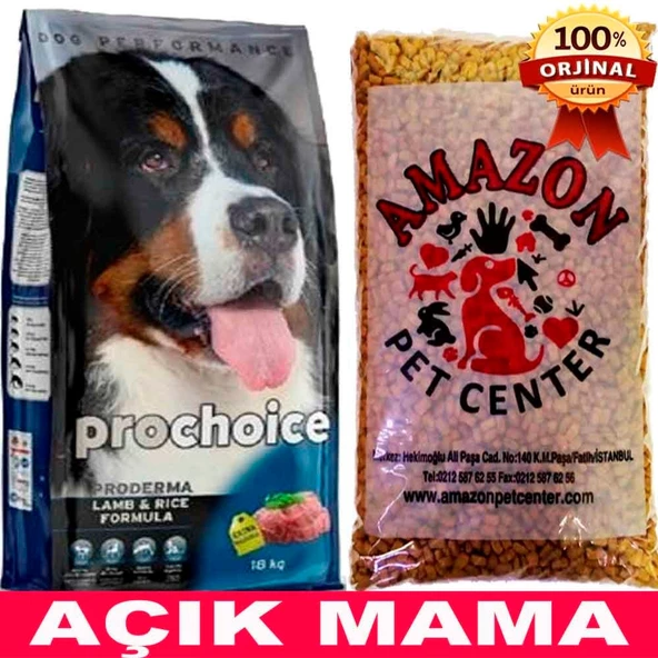 Pro Choice Proderma Kuzu Etli Köpek Maması Açık 1 Kg ürün görseli 1