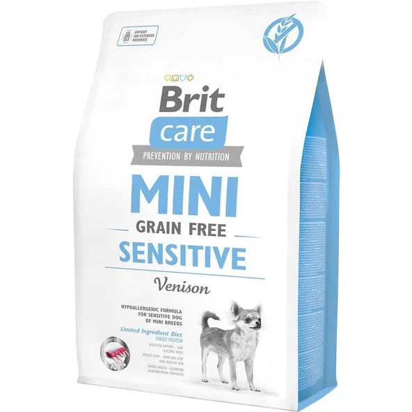 Brit Care Tahılsız Mini Hassas Geyikli Köpek Maması 2 kg ürün görseli 1