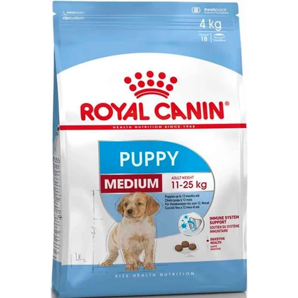 Royal Canin Medium Puppy Yavru Köpek Maması 4 Kg ürün görseli 1