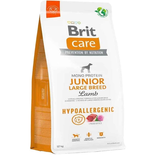 Brit Care Kuzu Etli Hypoallergenic Büyük Irk Yavru Köpek Maması 12 Kg ürün görseli 1