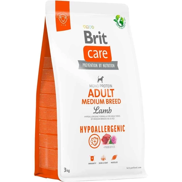 Brit Care Kuzu Etli Hypoallergenic Köpek Maması 3 Kg ürün görseli 1