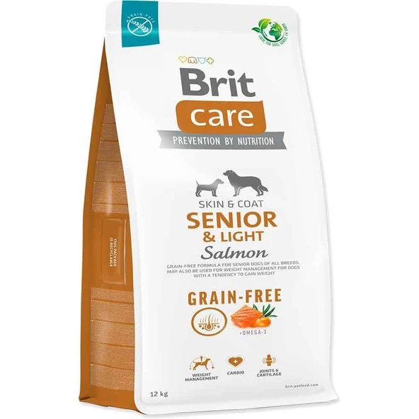 Brit Care Tahılsız Somonlu Yaşlı Köpek Maması 12 Kg ürün görseli 1
