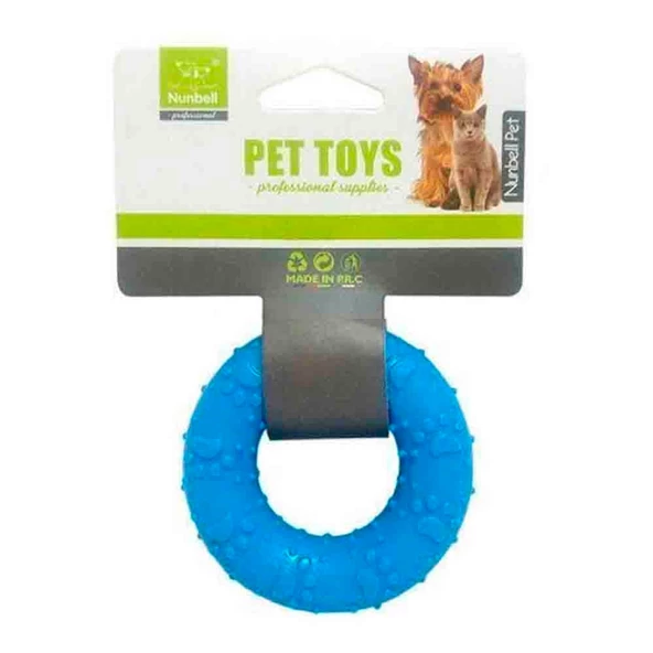 Nunbell Köpek Yuvarlak Plastik Dişlik - Resim 2