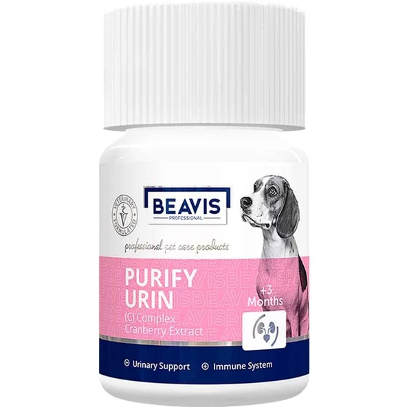 Beavis Purify Urin Dog C Vitaminli 40 Tab ürün görseli 1