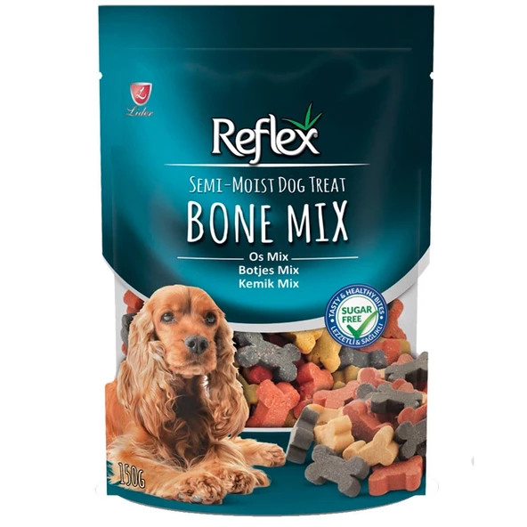 Reflex Bone Mix Yumuşak Köpek Ödülü 150gr ürün görseli 1