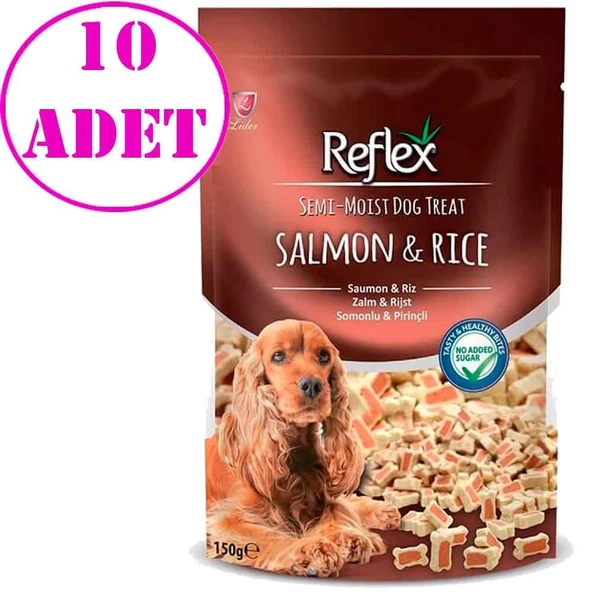 Reflex Balıklı Yumuşak Köpek Ödülü 150 Gr 10 AD ürün görseli 1