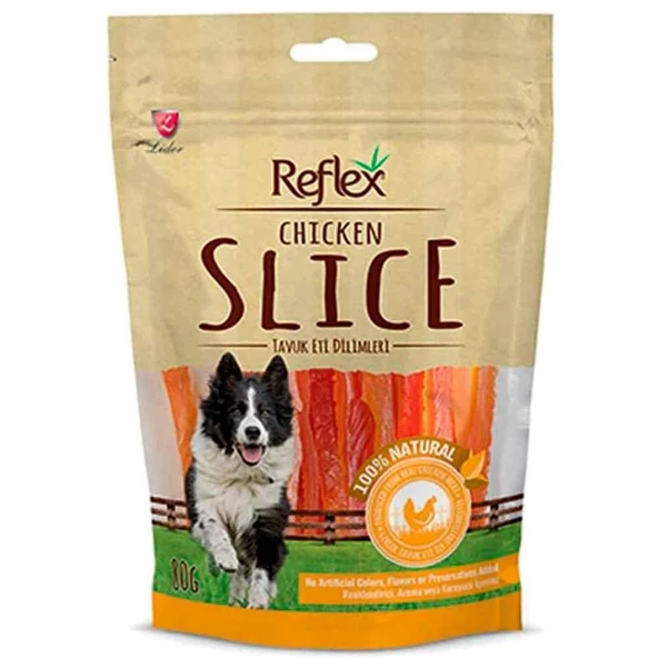 Reflex Köpek Ödülü Tavuklu Yumuşak Dilim 80 GR ürün görseli 1