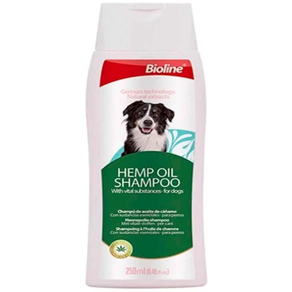 Bioline Kenevir Yağlı Köpek Şampuanı 250 Ml ürün görseli 1
