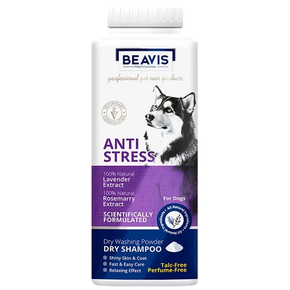 Beavis Anti-Stress Lavanta ve Biberiye Özlü Köpekler için Toz Şampuan 150 Gr ürün görseli 1