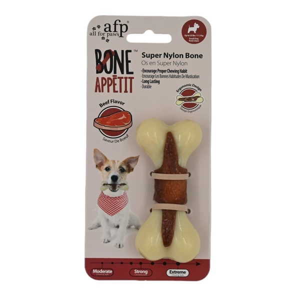 Bone Appetit - Super Plastik Kemik - Dana Eti Aromalı ürün görseli 1