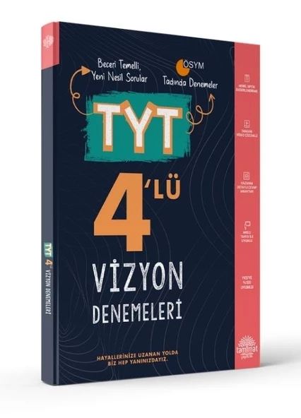 Tammat Tyt 4 Lü Vizyon Denemeleri ürün görseli 1