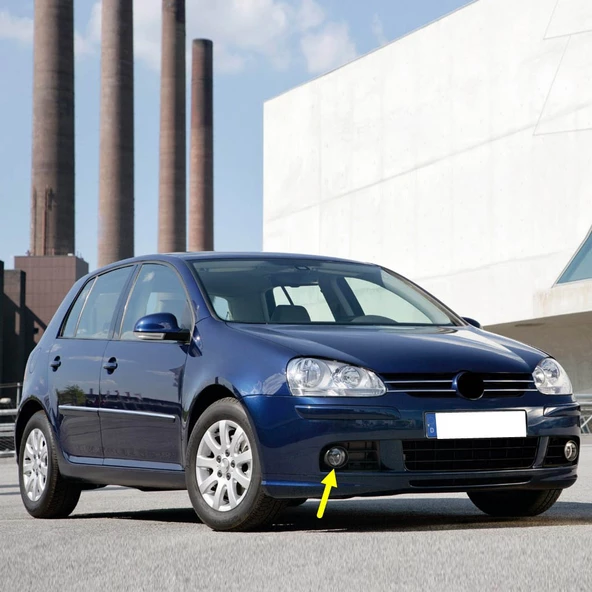 VW Golf 5 2004-2008 Ön Tampon Sağ Ön Sis Farı 1K0941700C ürün görseli 1