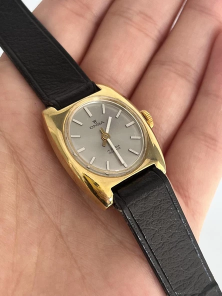 Onsa 25mm Deri Kordon Vintage Kadın Kol Saati 021 (Kutusuz) ürün görseli 1