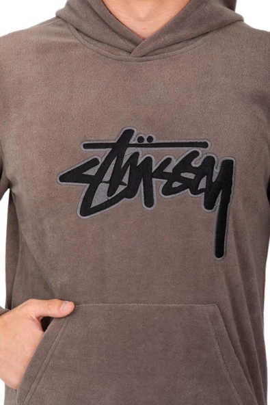 Erkek Kapüşonlu Polar Sweatshirt 6786 BGL-ST03219 - Resim 10
