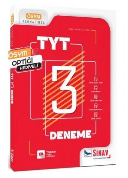 Sınav Yayınları TYT 3lü Deneme ürün görseli 1