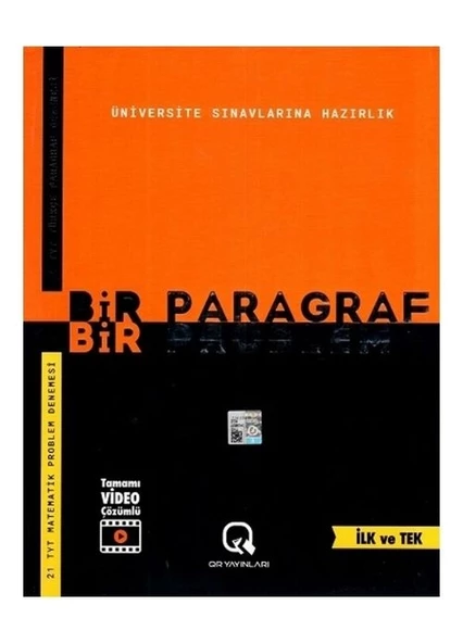QR Yayınları TYT Bir Paragraf Bir Problem ürün görseli 1