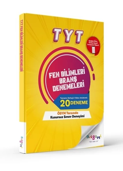 Tammat Yayıncılık TYT Fen Bilimleri 20 li Denemeleri ürün görseli 1