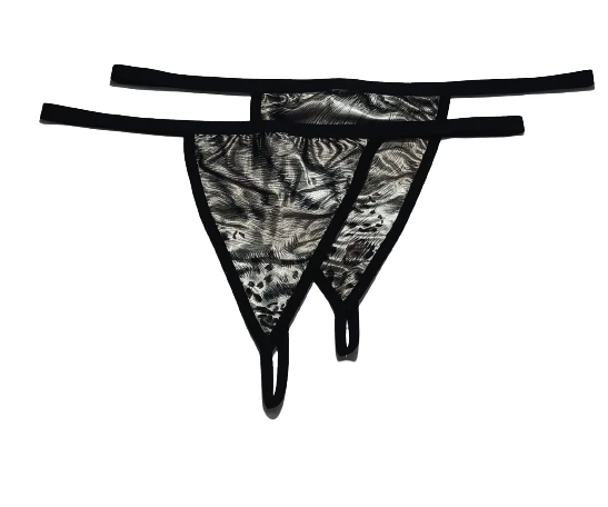 ASM1228 Kadın 2 Li Leopar Aklı Sarsıtan String ürün görseli 1