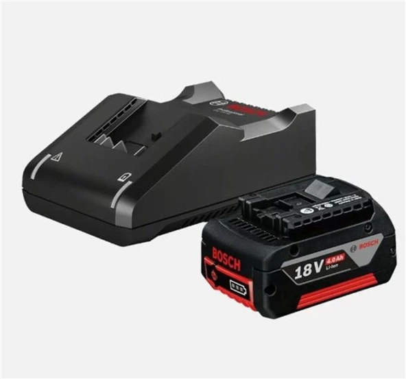 Bosch 18V Başlangıç Akü seti 1x4.0 Ah + GAL 18V-40 - 1600A01B9Y ürün görseli 1
