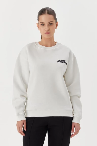 No Fear Kadın Sweatshirt Beyaz 72466 ürün görseli 1