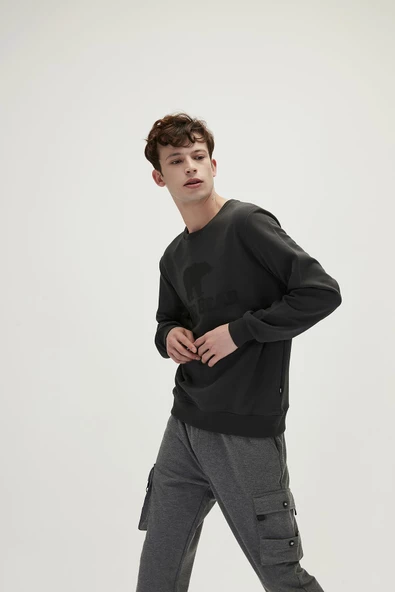 BAD BEAR CREWNECK ERKEK SWEATSHIRT - Resim 7