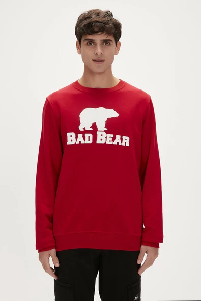 BAD BEAR CREWNECK ERKEK SWEATSHIRT - Resim 10