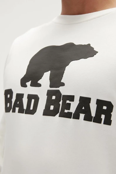 BAD BEAR CREWNECK ERKEK SWEATSHIRT - Resim 3