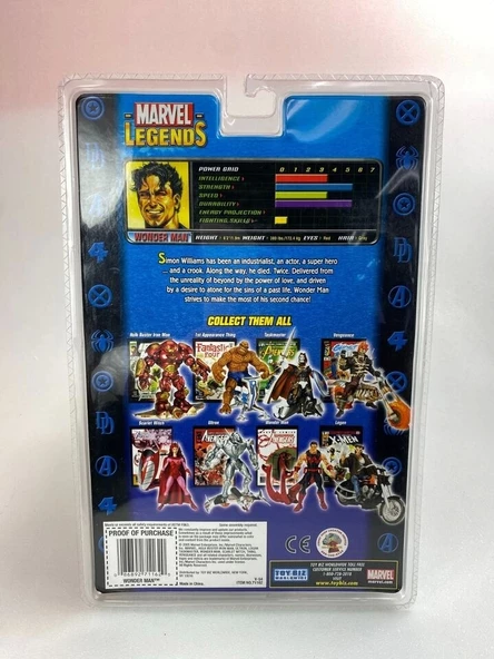 Marvel Legends Wonder Man Action Figure 15 cm - Resim 2