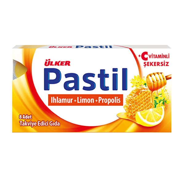 Ülker Ihlamur Limon Propolis 8 Pastil ürün görseli 1