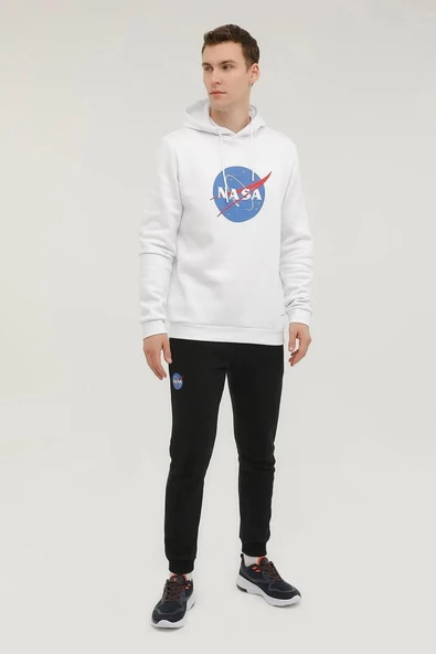 LUMBERJACK M-NASA LOGO HOODIE 2PR - Resim 4