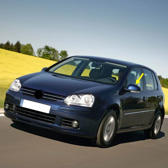 VW Golf 5 2004-2008 Sol Dış Dikiz Ayna Kapağı 1K0857537 ürün görseli 1