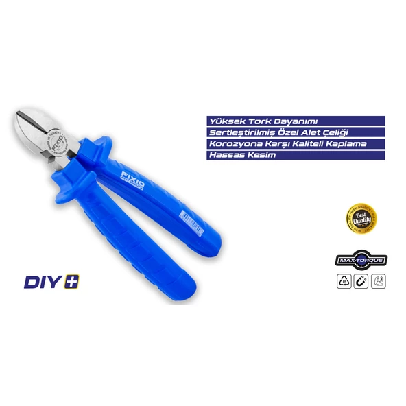 Fixio FY0160 160mm Yan Keski - Resim 2