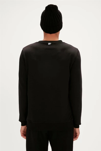 BAD BEAR REFLECT BEAR CREWNECK ERKEK SWEATSHİRT - Resim 11
