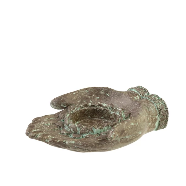 Vitale Hand Tealight Mumluk Gri AK.JF095752480 ürün görseli 1