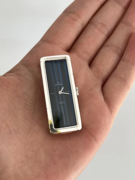 Onsa Gümüş Kasa Vintage Kol Saati 026 (Kordonsuz) ürün görseli 1
