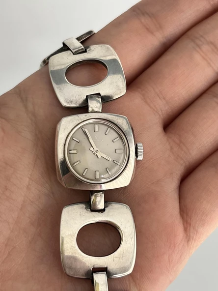 Onsa Çelik Kordon Vintage Kadın Kol Saati 029 (Kutusuz) ürün görseli 1
