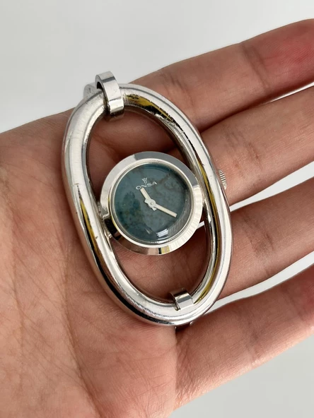 Onsa 34mm Çelik Kordon Vintage Kadın Kol Saati 062 Kusurlu (Kutusuz) ürün görseli 1