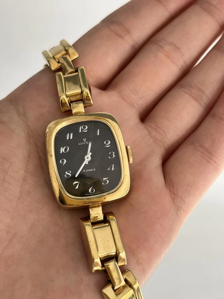 Onsa Çelik Kordon Vintage Kadın Kol Saati 045 (Kutusuz) ürün görseli 1