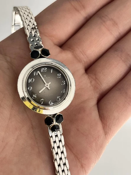 Onsa 25mm Çelik Kordon Vintage Kadın Kol Saati D-067 (Kutusuz) ürün görseli 1