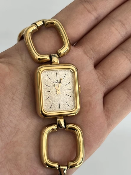 Onsa Çelik Kordon Vintage Kadın Kol Saati D-061 (Kutusuz) ürün görseli 1