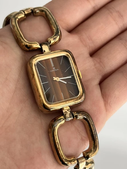 Onsa Çelik Kordon Vintage Kadın Kol Saati 064 (Kutusuz) ürün görseli 1