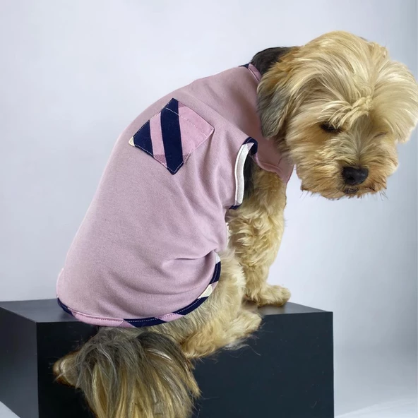 Light Purple BB Atlet Köpek Kıyafeti  Köpek Elbisesi ürün görseli 1