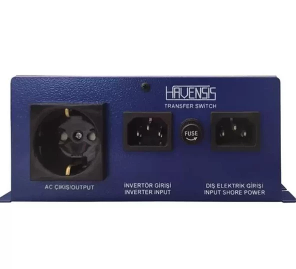 Havensis Transfer Switch Karavan 220V Otomatik Şebeke Ayırıcı İnverter ürün görseli 1