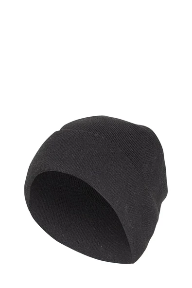 Oil Company Siyah Polar Katmanlı Unisex Bere ürün görseli 1