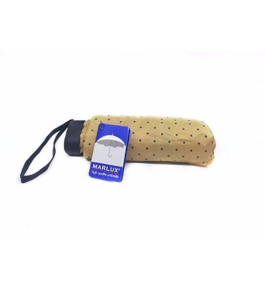 Mini Cepboy Şemsiye 17 cm  Bej - Resim 2