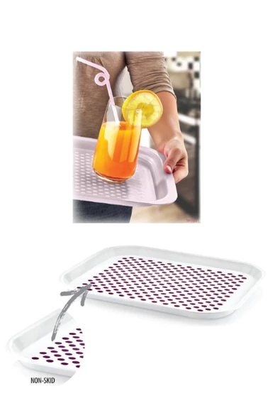 SarFMaLL Kaydırmaz Tepsi 46x36 Cm ürün görseli 1